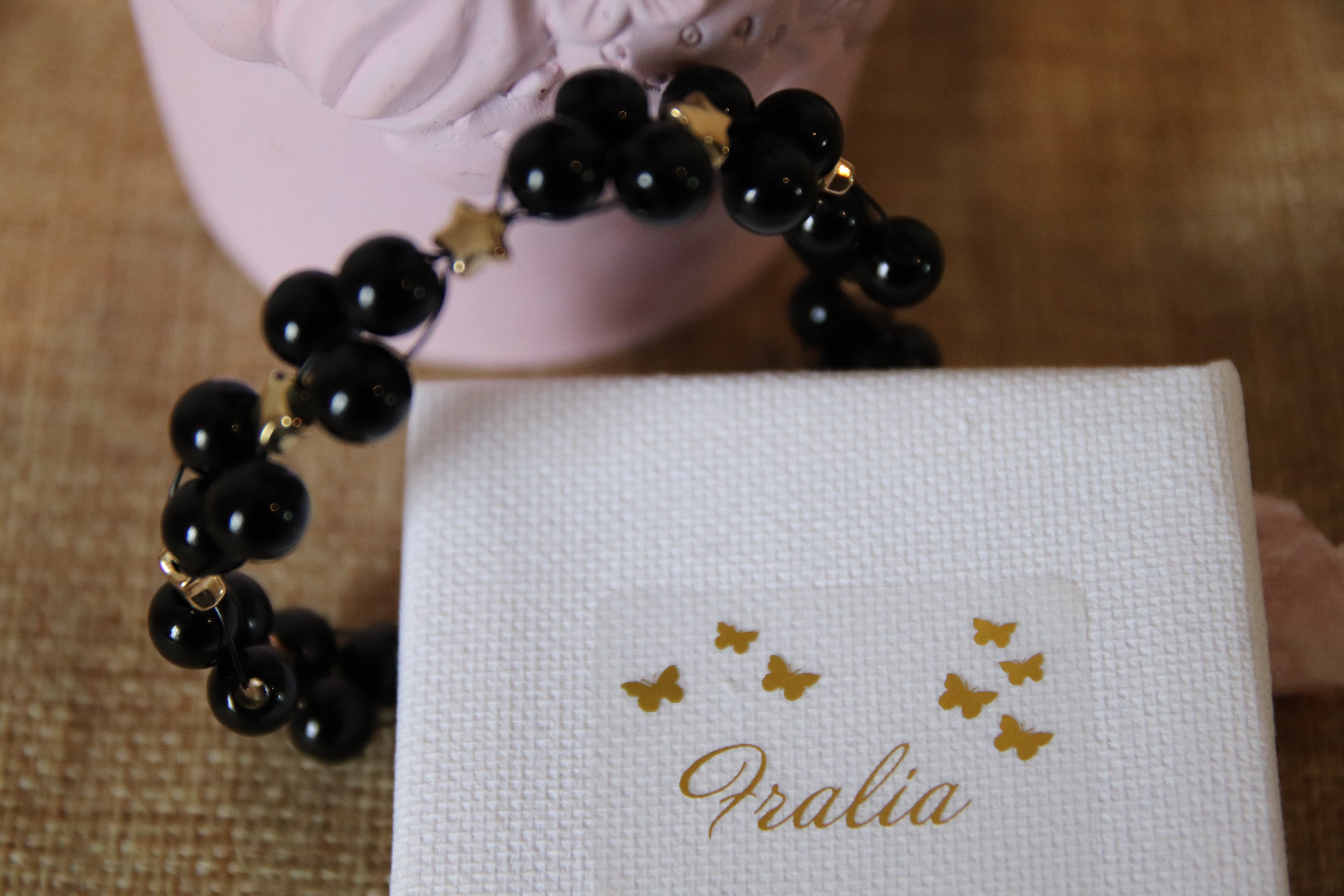 Bracelet perles fines artisanal